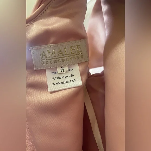elegant dressing The Amarie Modest Pleated Dress Dusty Pink / L
